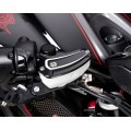 Motocorse NEW STYLE Billet Brake & Clutch Reservoir Cap For Nissin Master Cylinders On MV Agusta Models